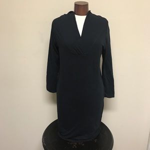 James Perse Long sleeve Hoodie T- shirt dress